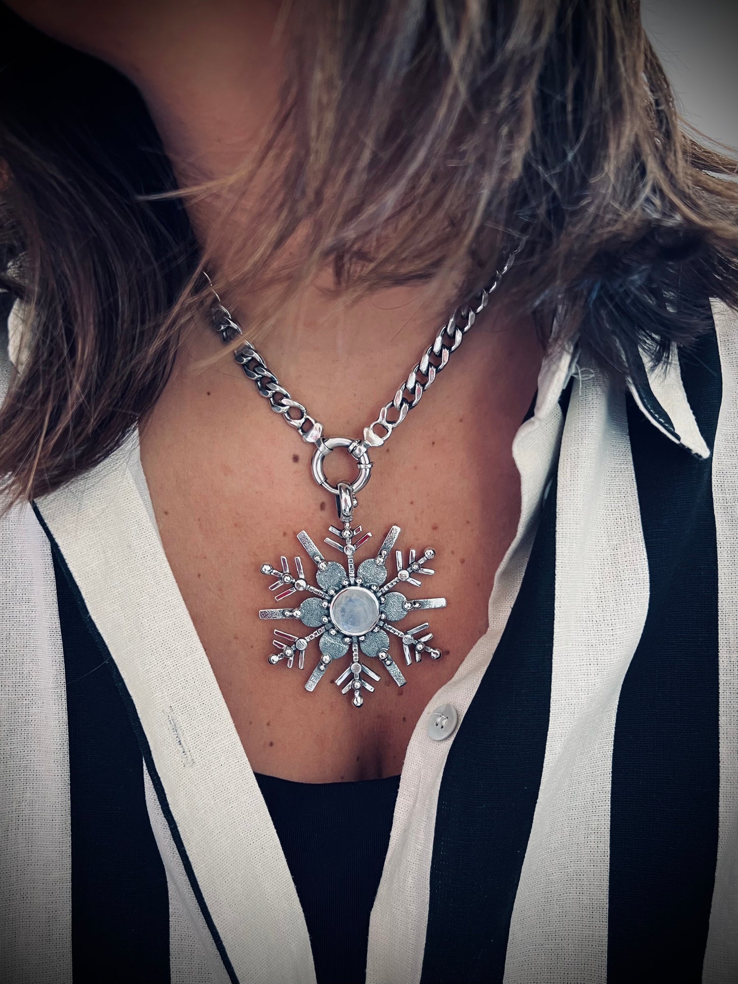 Colgante Snowflake 3