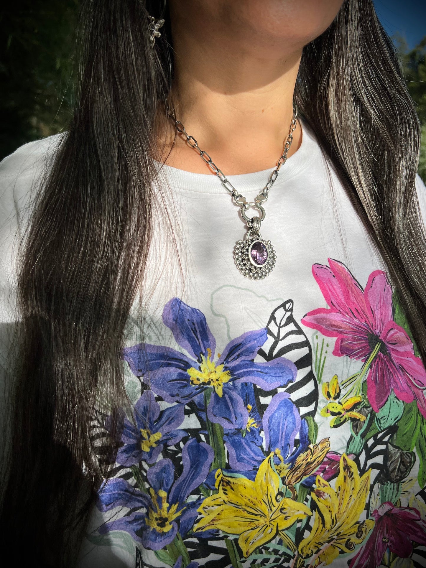 Colgante Sofía Inés (versión Pimp) - Amatista