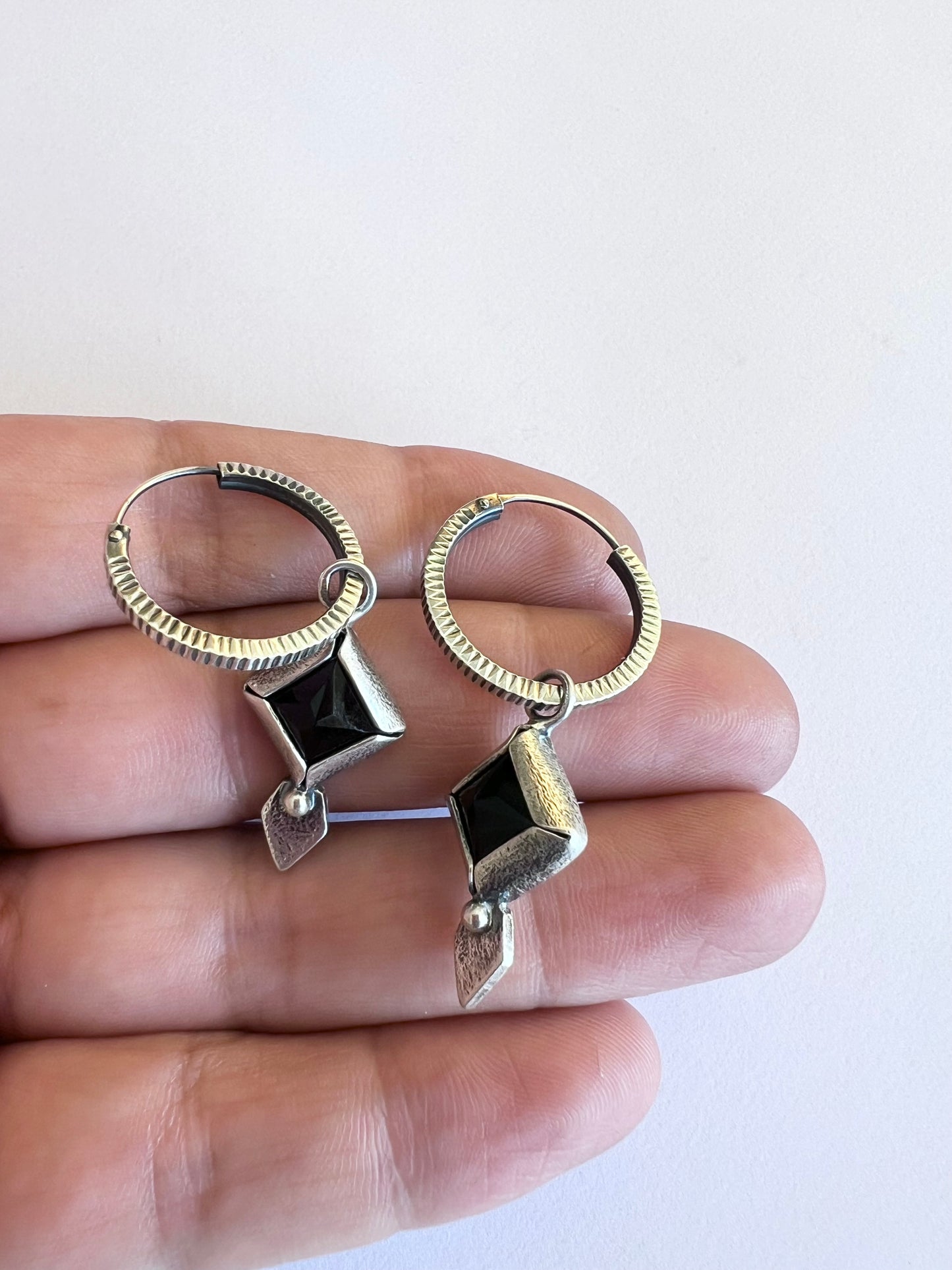 Aros Niulars Rombo Diamante