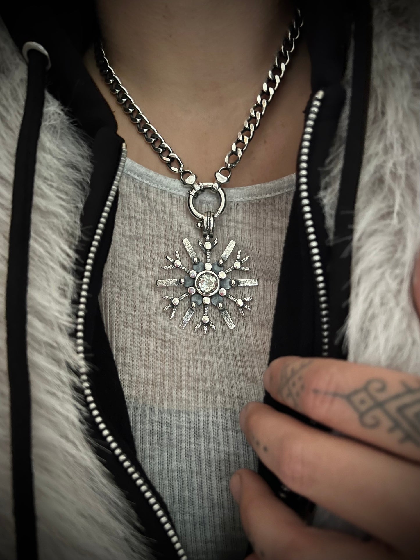 Colgante Snowflake 7