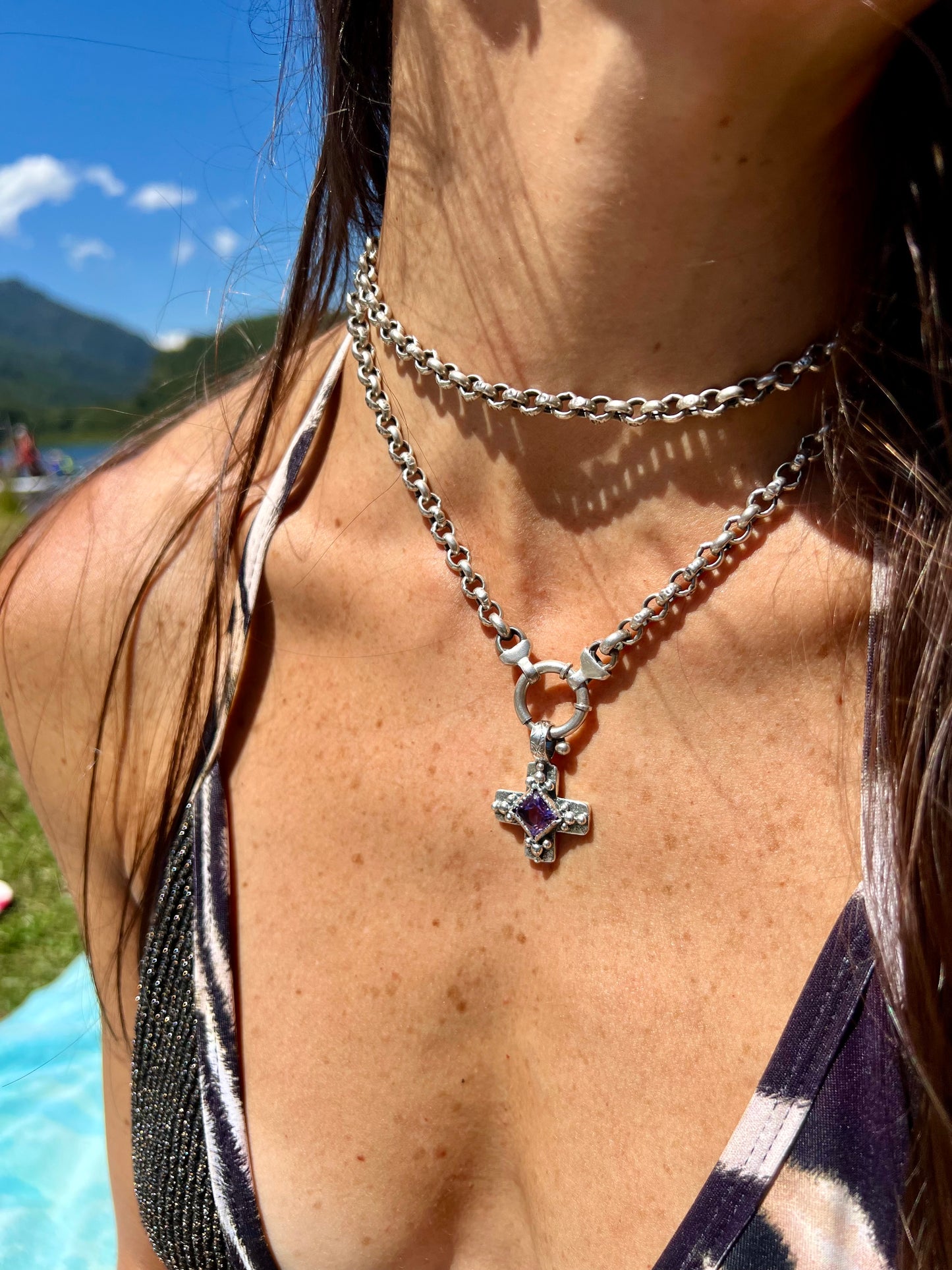 Colgante Cruz del sur bb