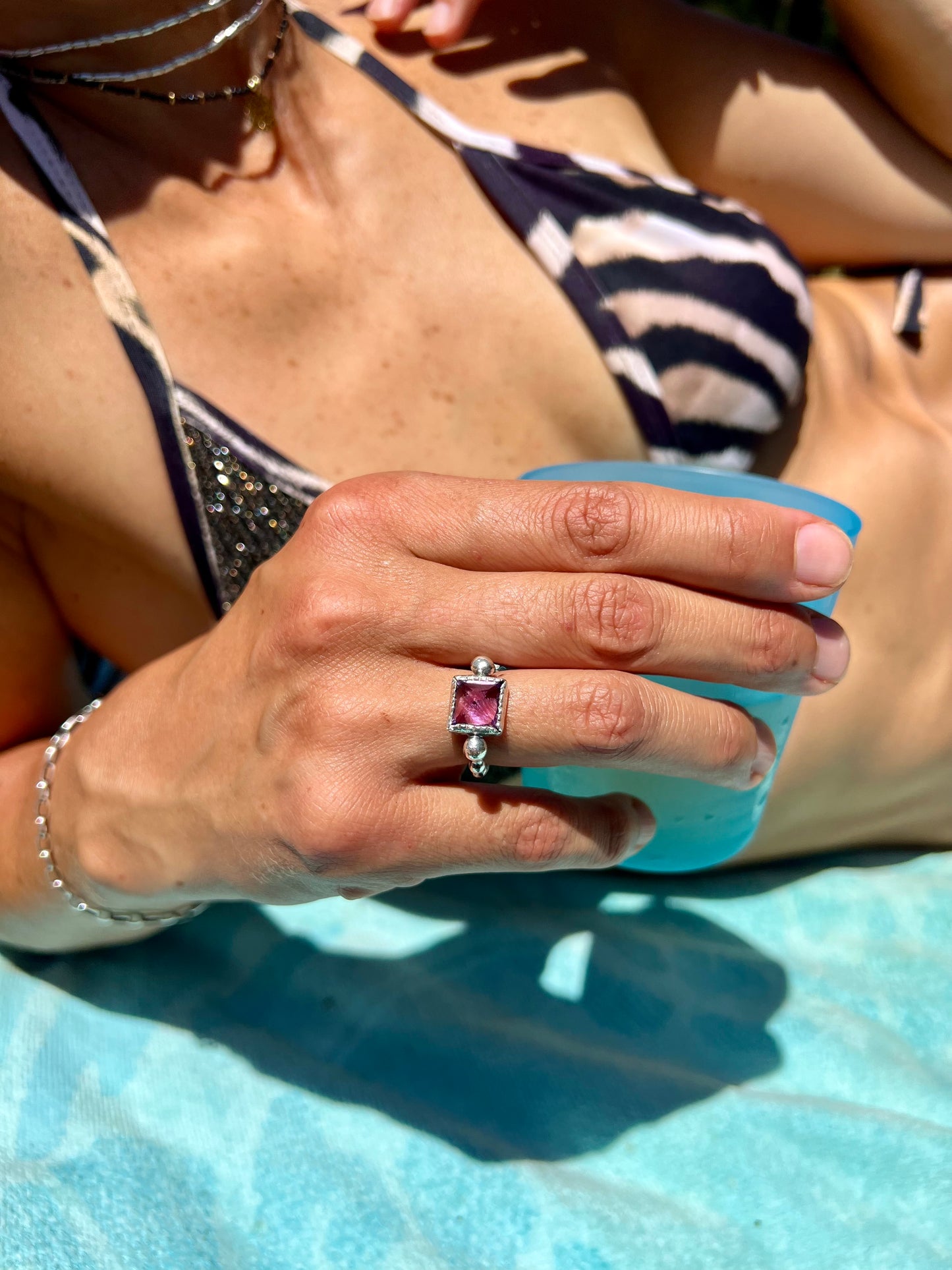 NEW ! Anillo Carolina - Talla 11