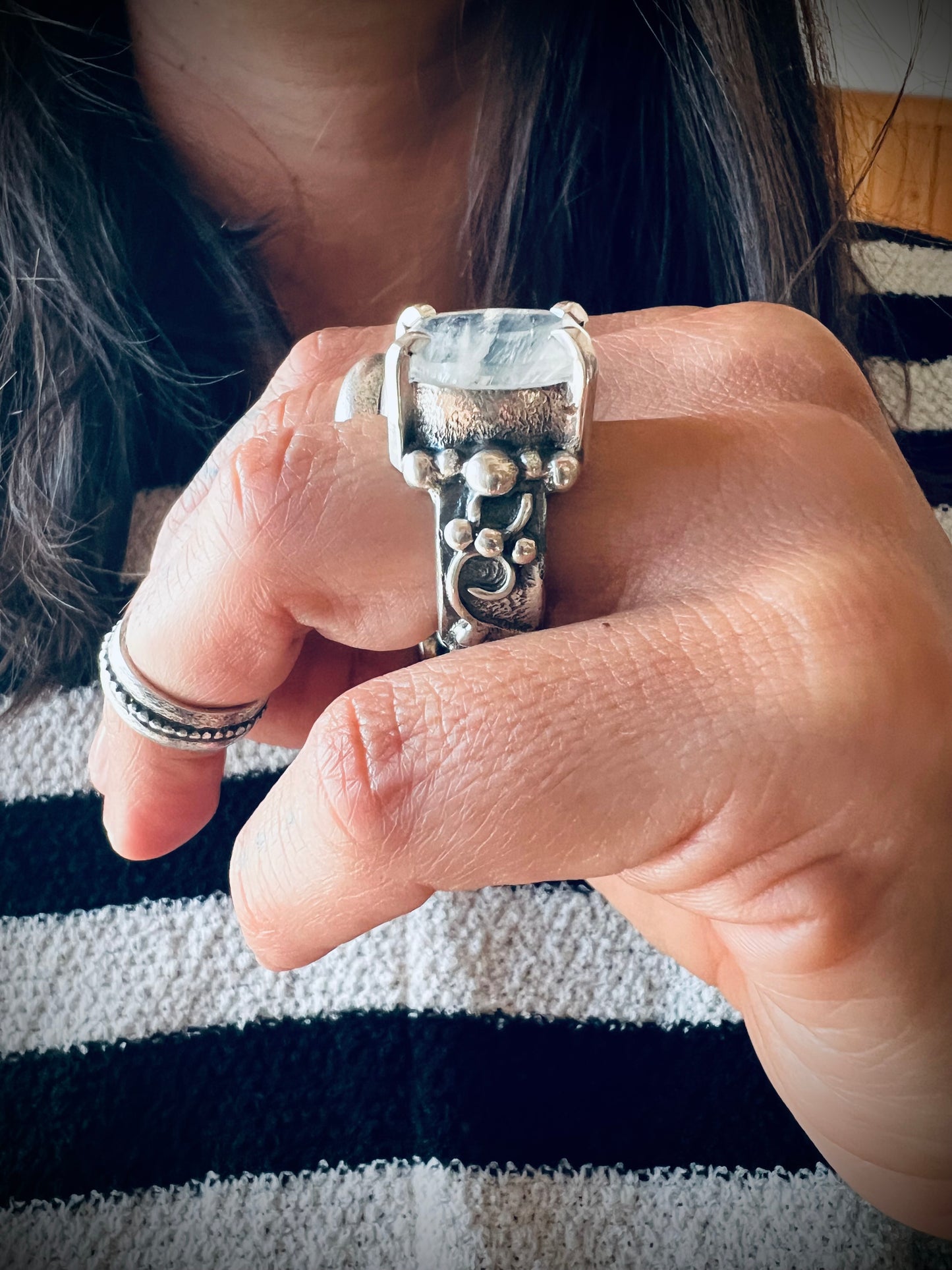 Anillo Pimp ovalado "chico" (Talla 13)