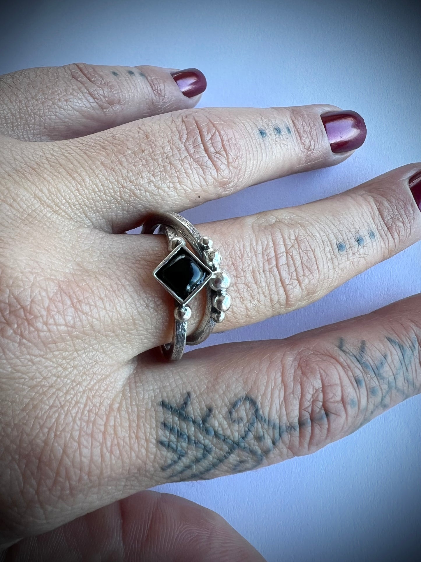 Anillo Cartier Doble Rombo talla 14