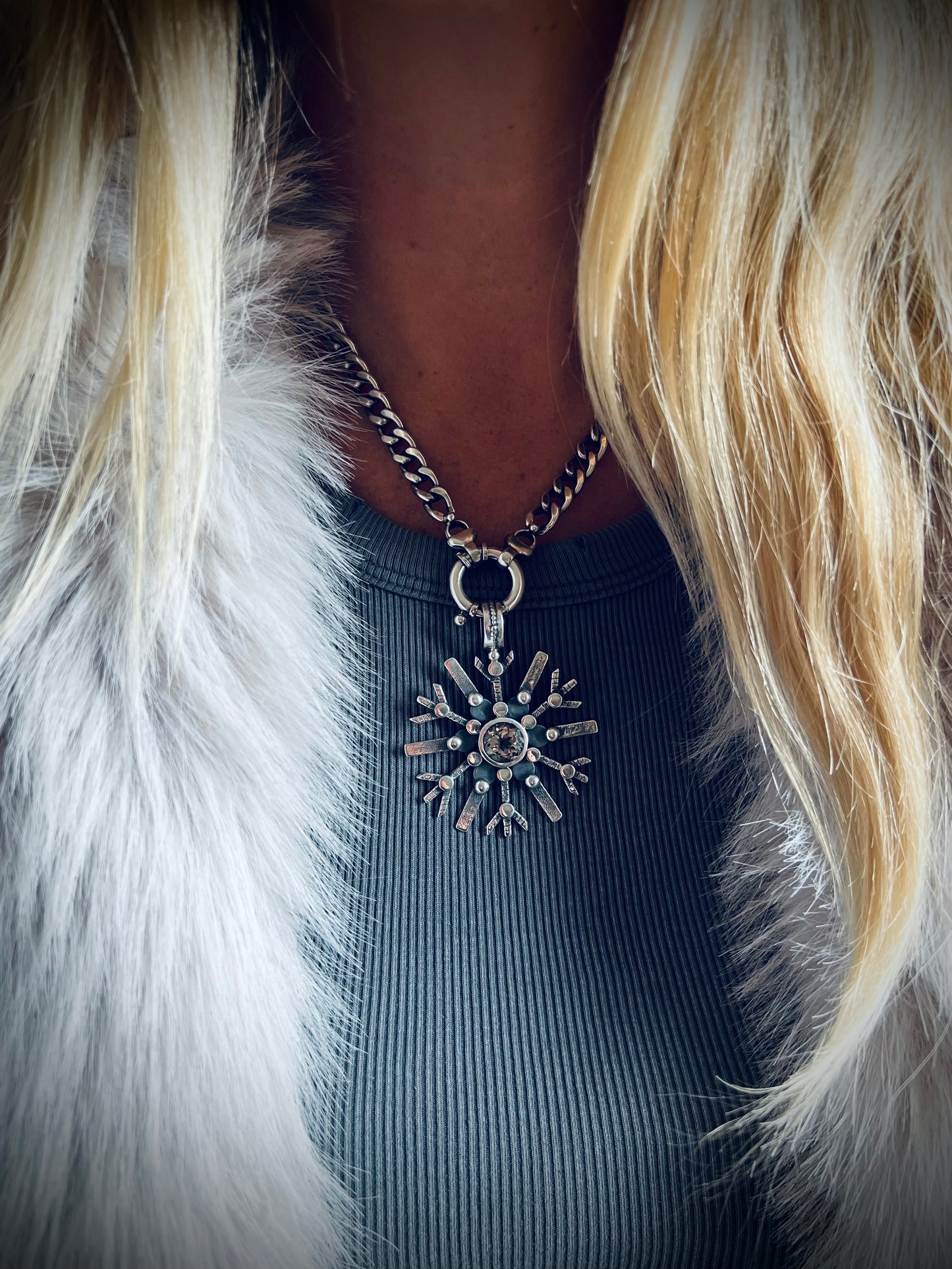Colgante Snowflake 7