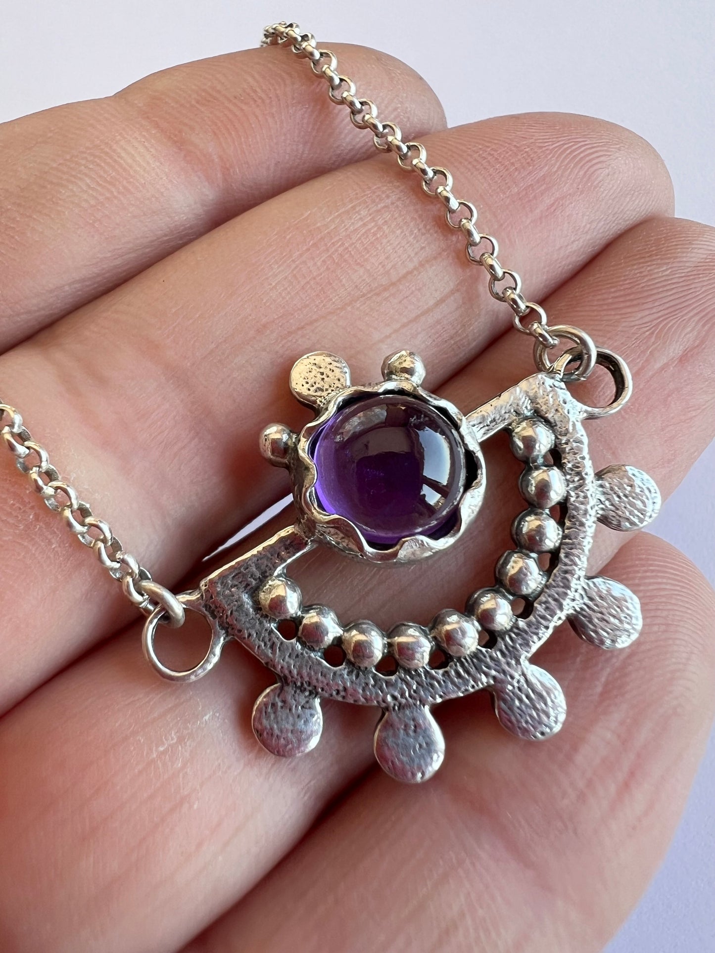 Collar Francesca , Amatista