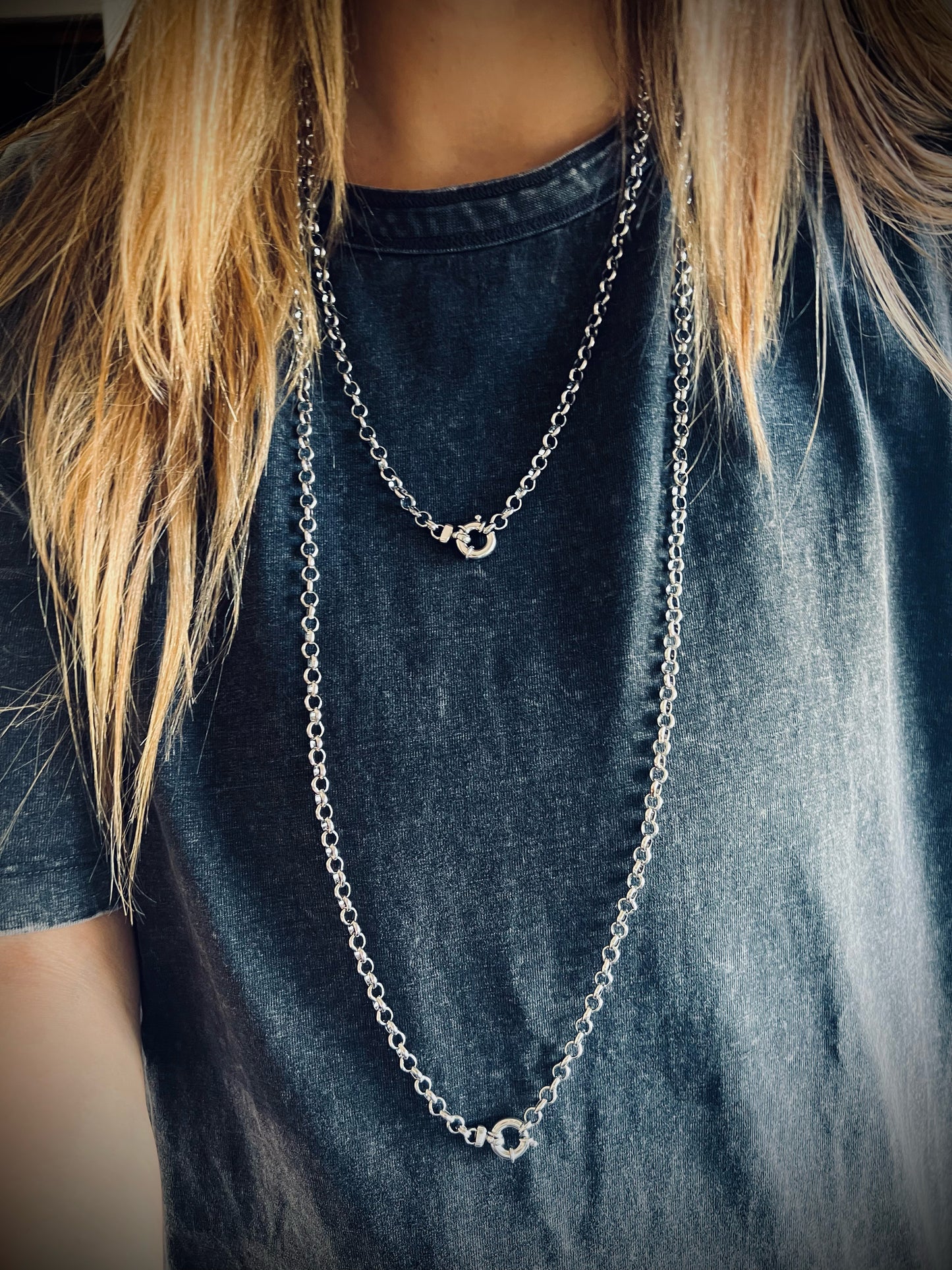 Body Chain Plain White