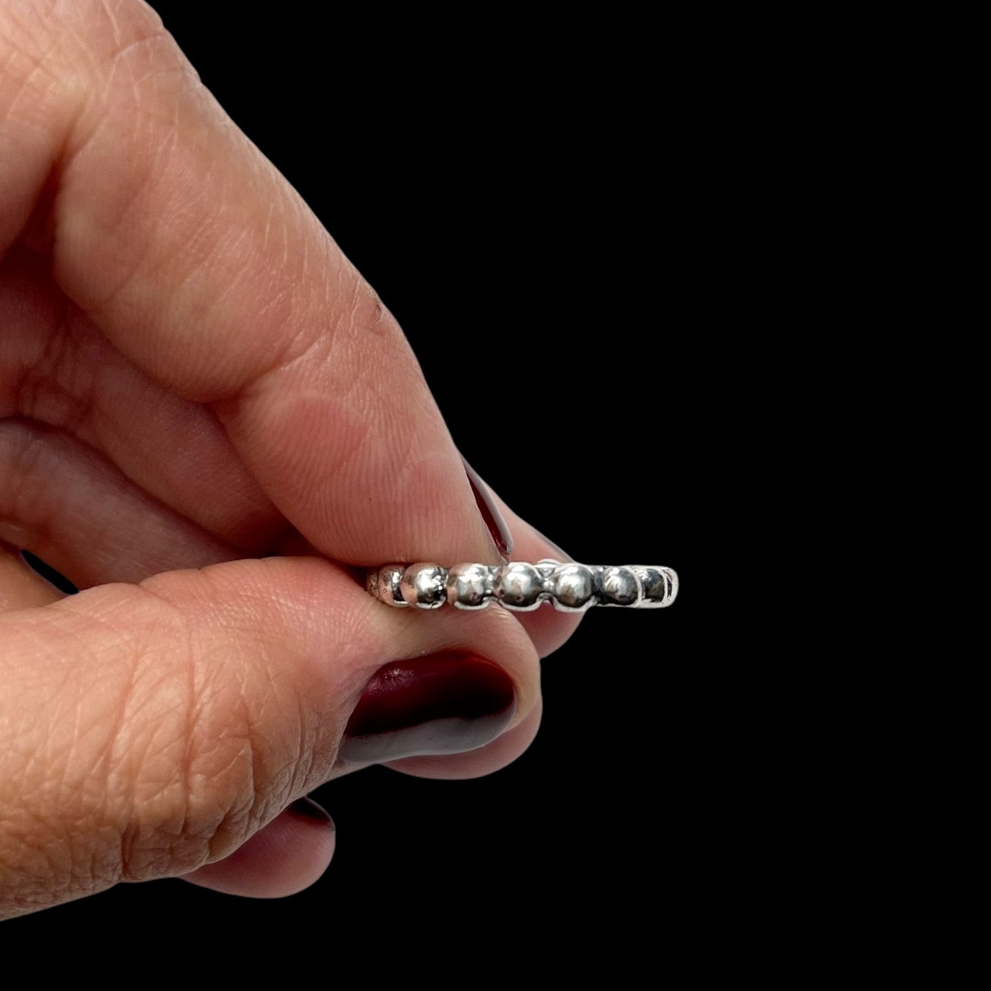 Anillo Basic Pelotitas - Talla 5, 6, 10 y 13