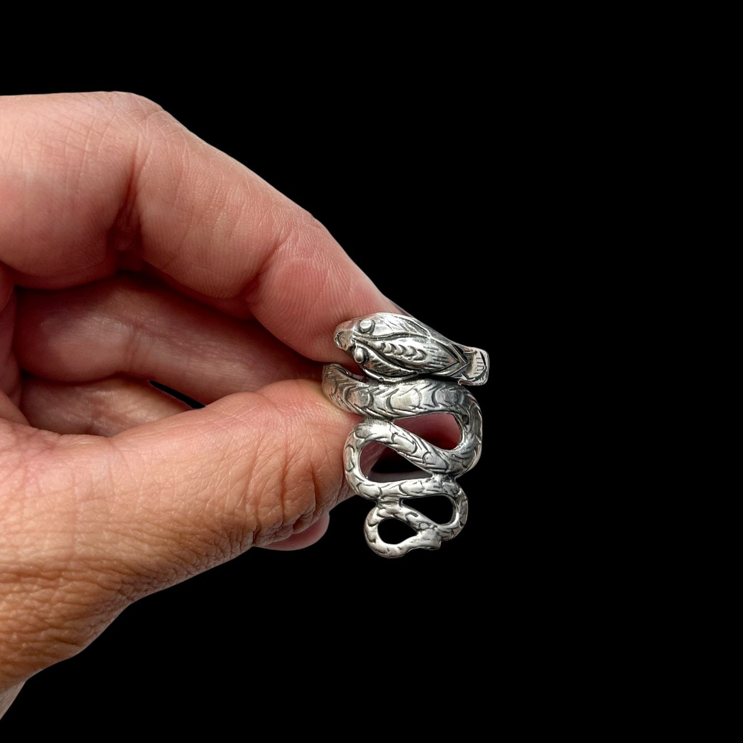 Anillo Serpiente - Talla 17