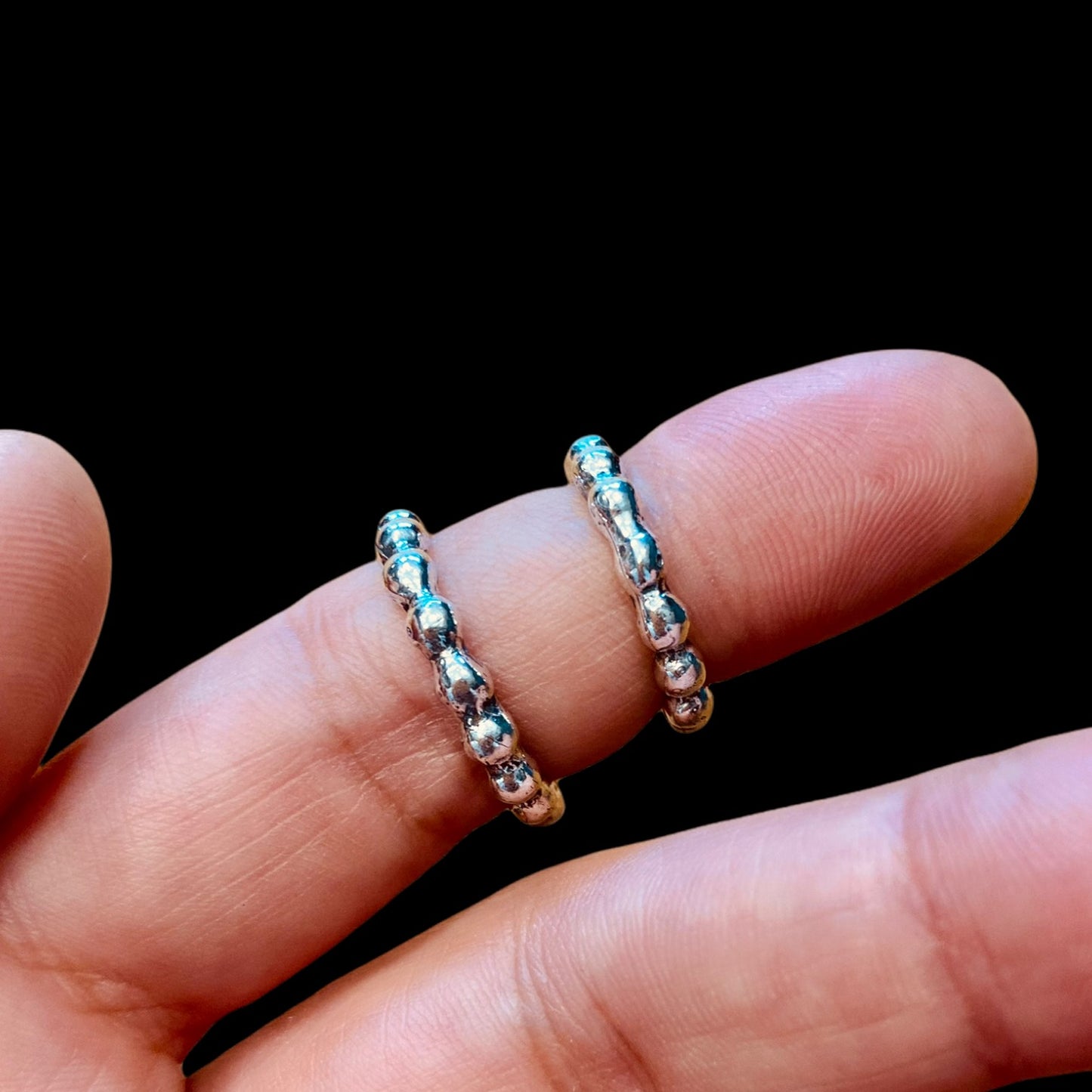 Anillo Basic Pelotitas - Talla 5, 6, 10 y 13
