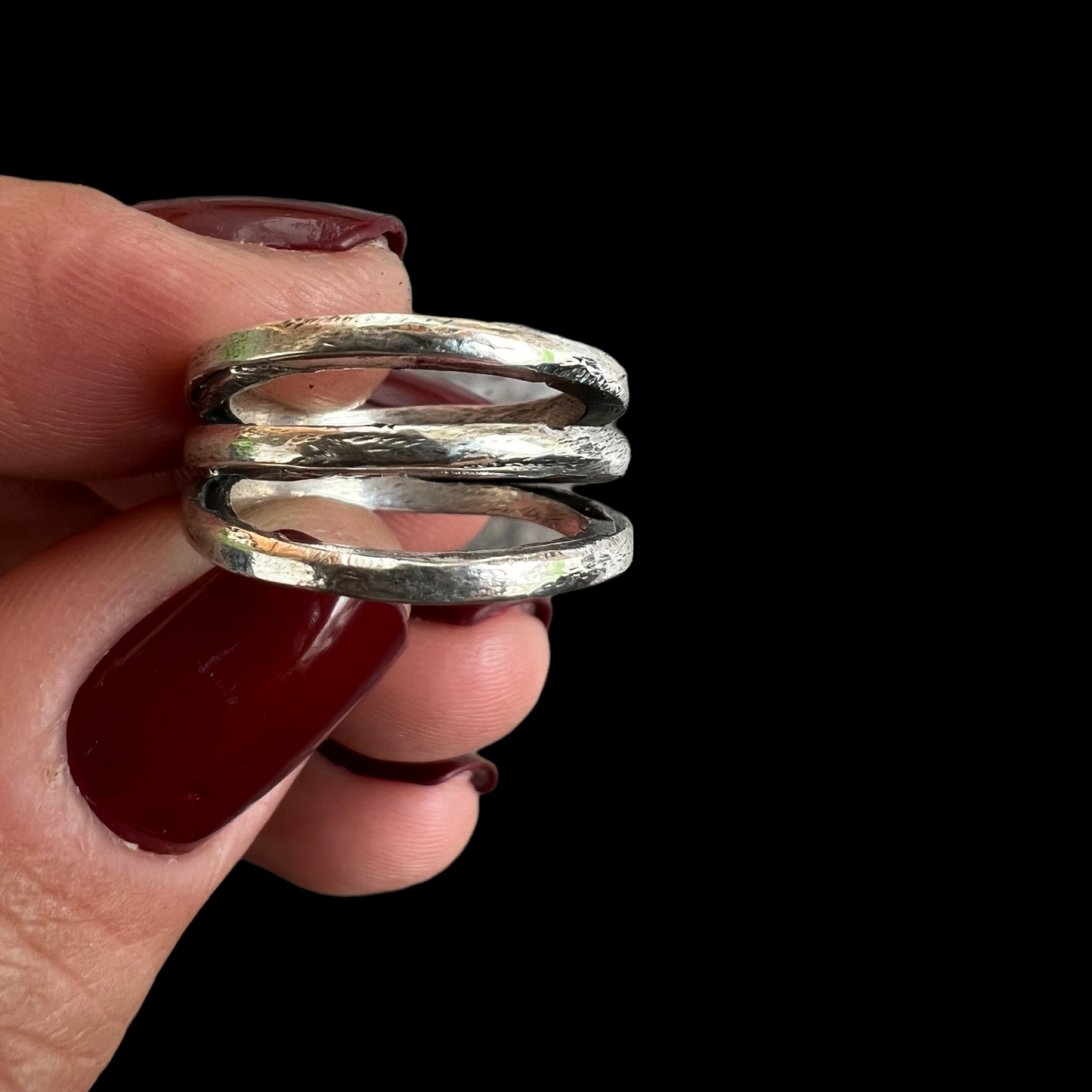 Anillo Midi Triple Talla 7