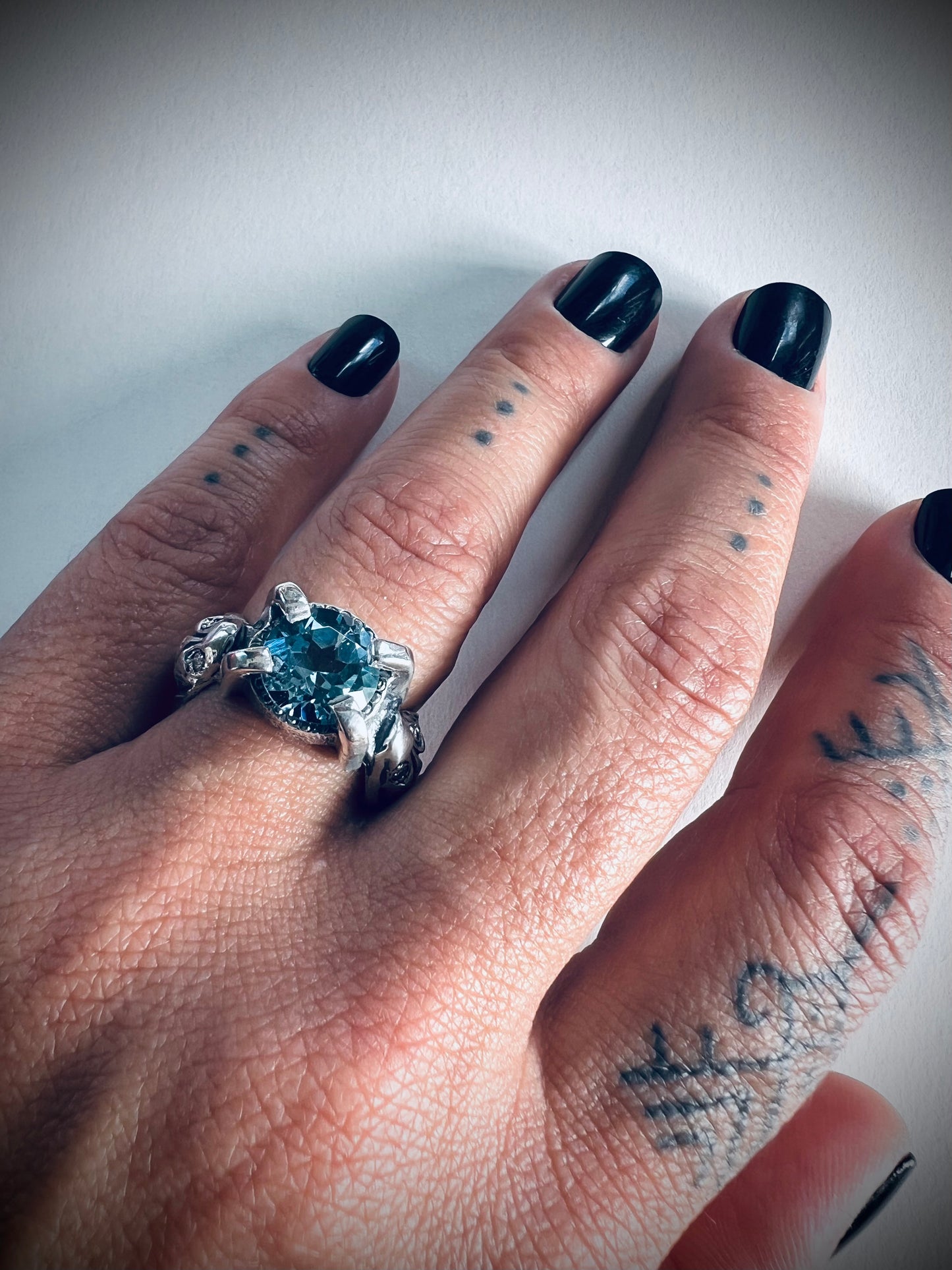 NEW ! Anillo Fancy Snake Pimp - Talla 15