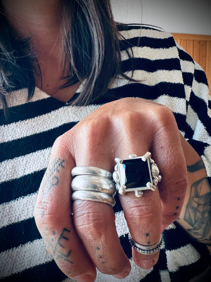 Anillo Pimp Cuadrado (Talla 14)