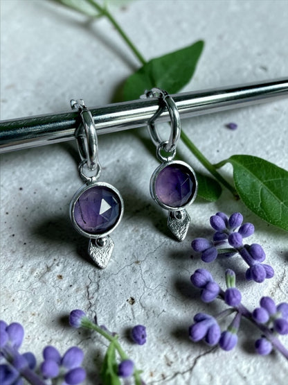 NEW! Aros Niulars Diamante (Amatista)