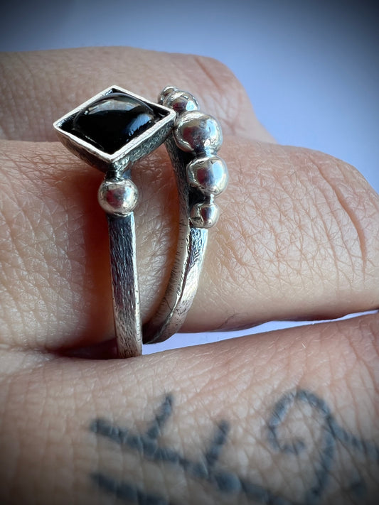 Anillo Cartier Doble Rombo talla 14