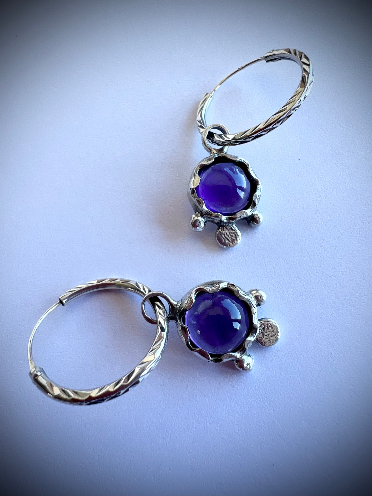Aros Hyacinth , amatista
