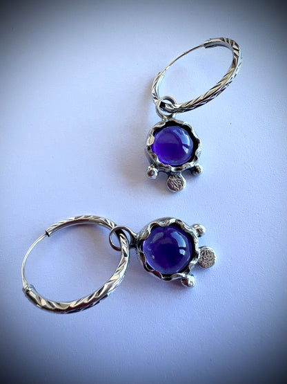 Aros Hyacinth , amatista