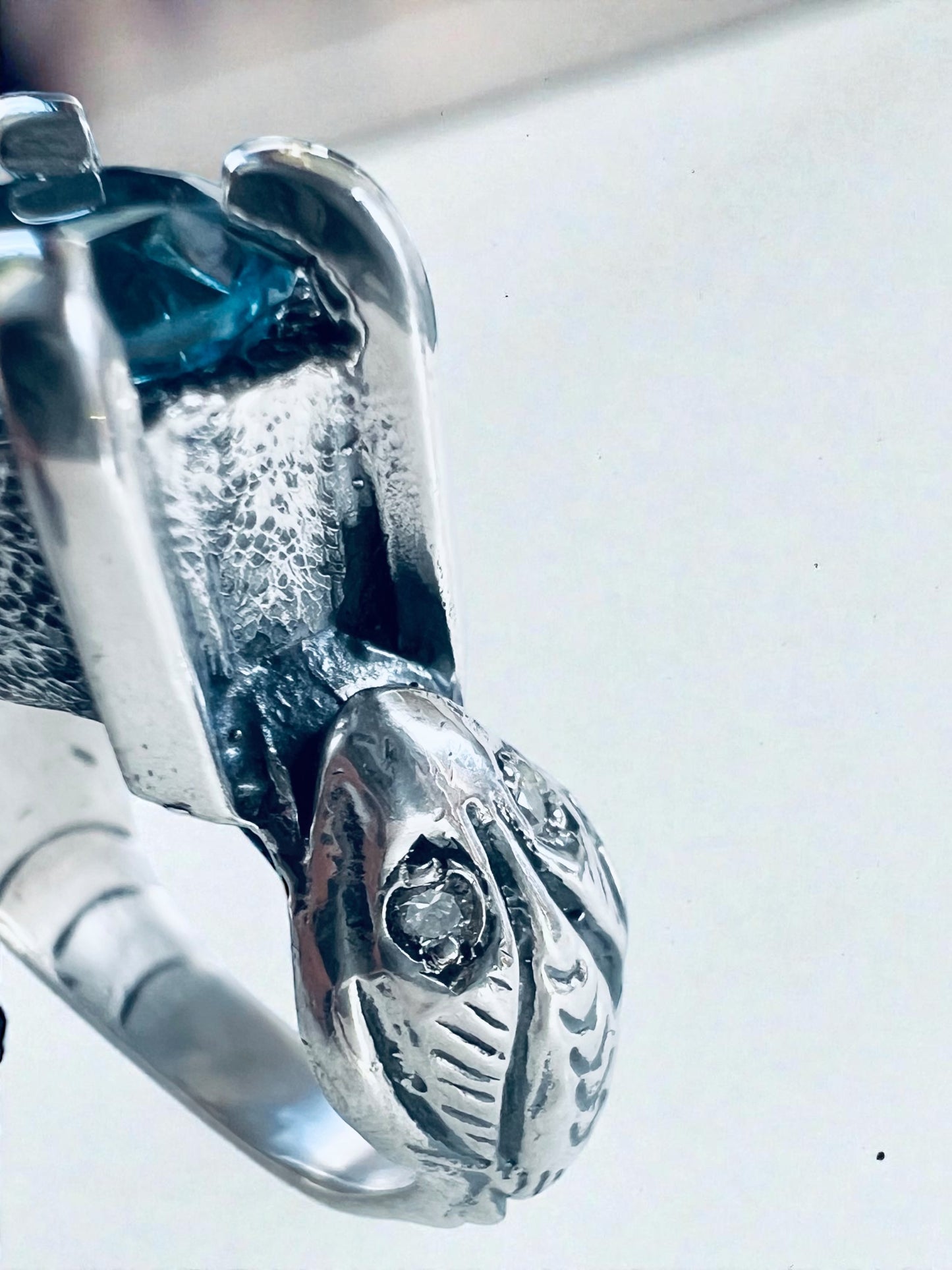 NEW ! Anillo Fancy Snake Pimp - Talla 15