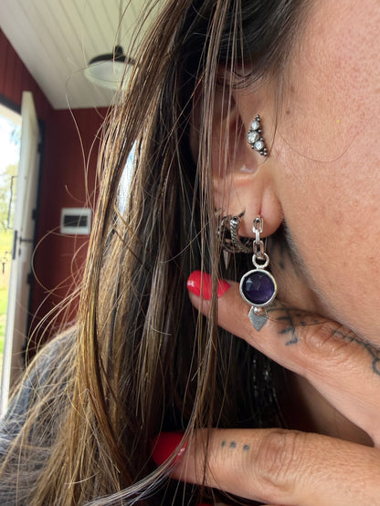 NEW! Aros Niulars Diamante (Amatista)