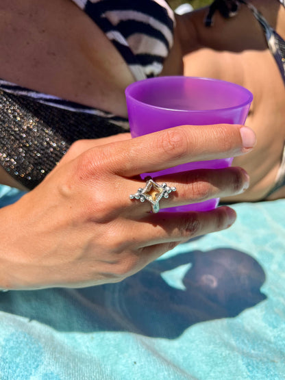 NEW! Anillo Santino - Talla 15