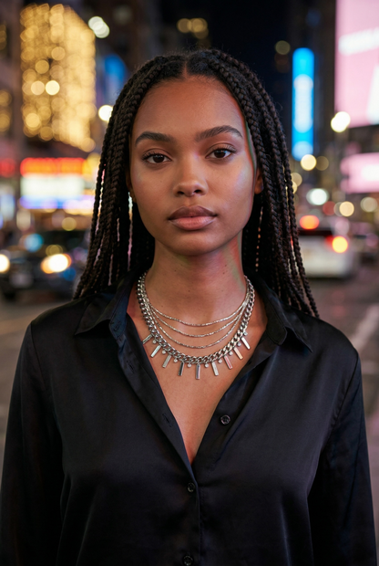 NEW! Collar ornamental rectángulos