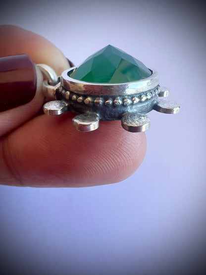 Colgante Roci - Ónix verde
