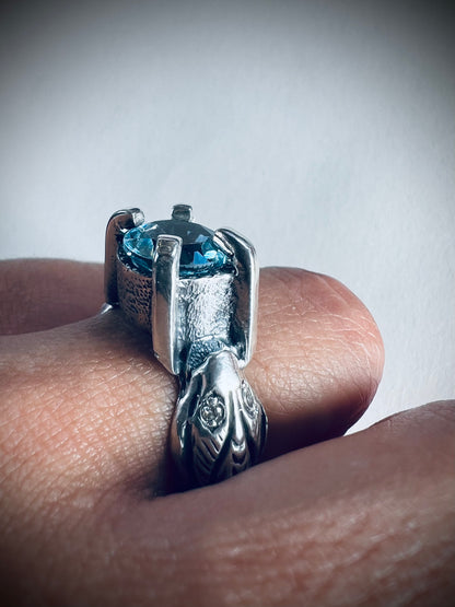 NEW ! Anillo Fancy Snake Pimp - Talla 15