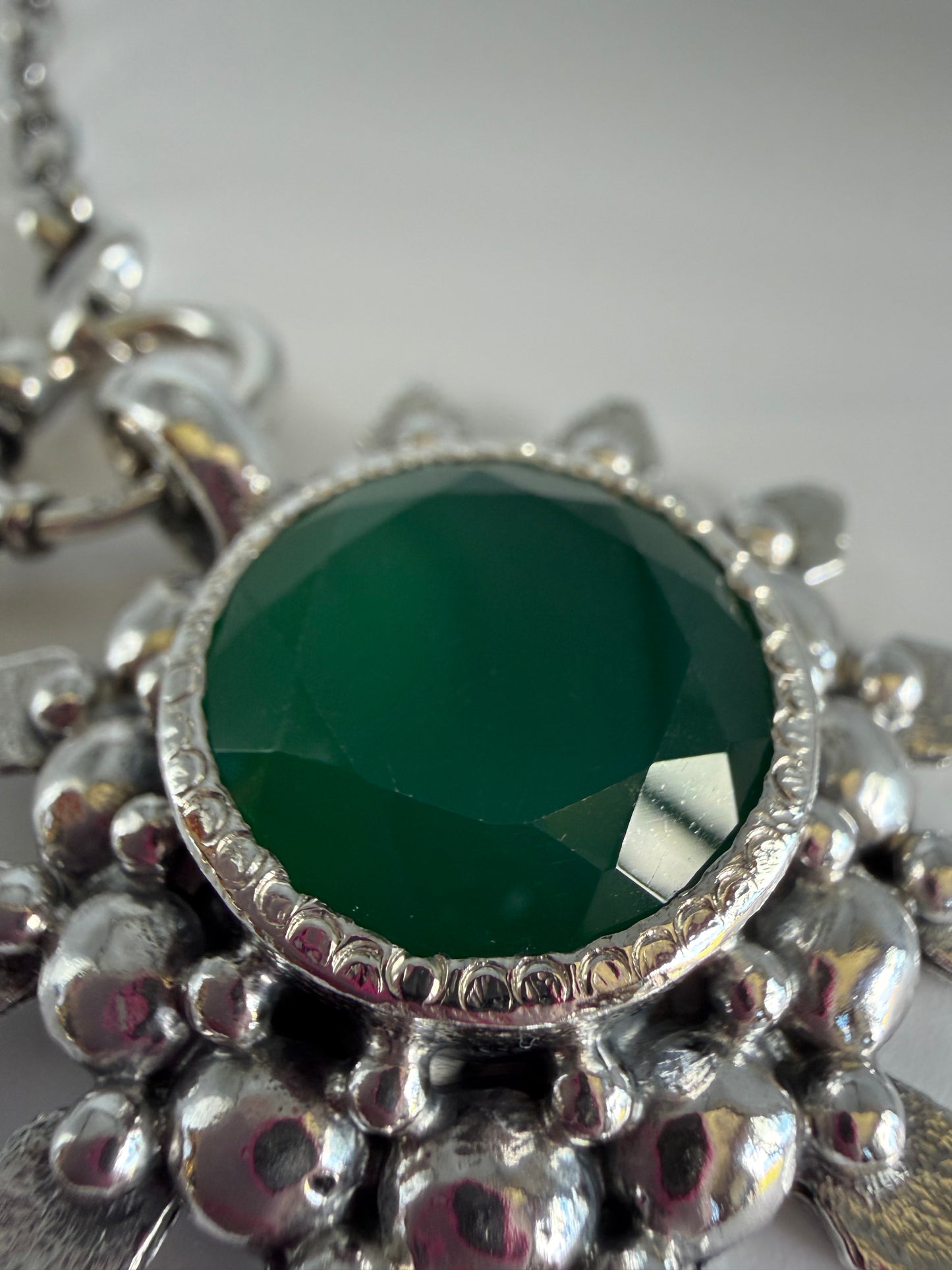 NEW! Colgante Tuxtla onix verde