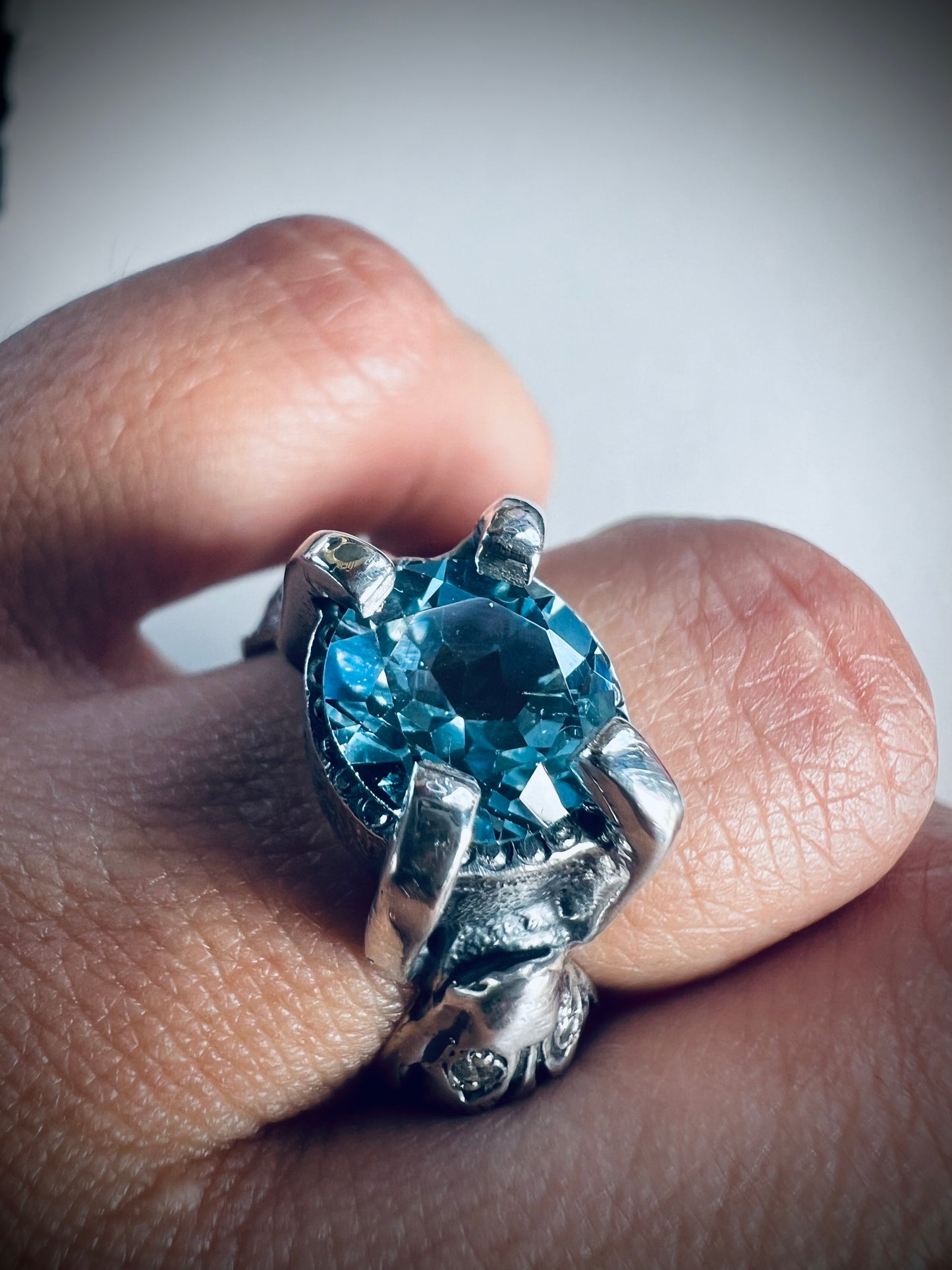 NEW ! Anillo Fancy Snake Pimp - Talla 15