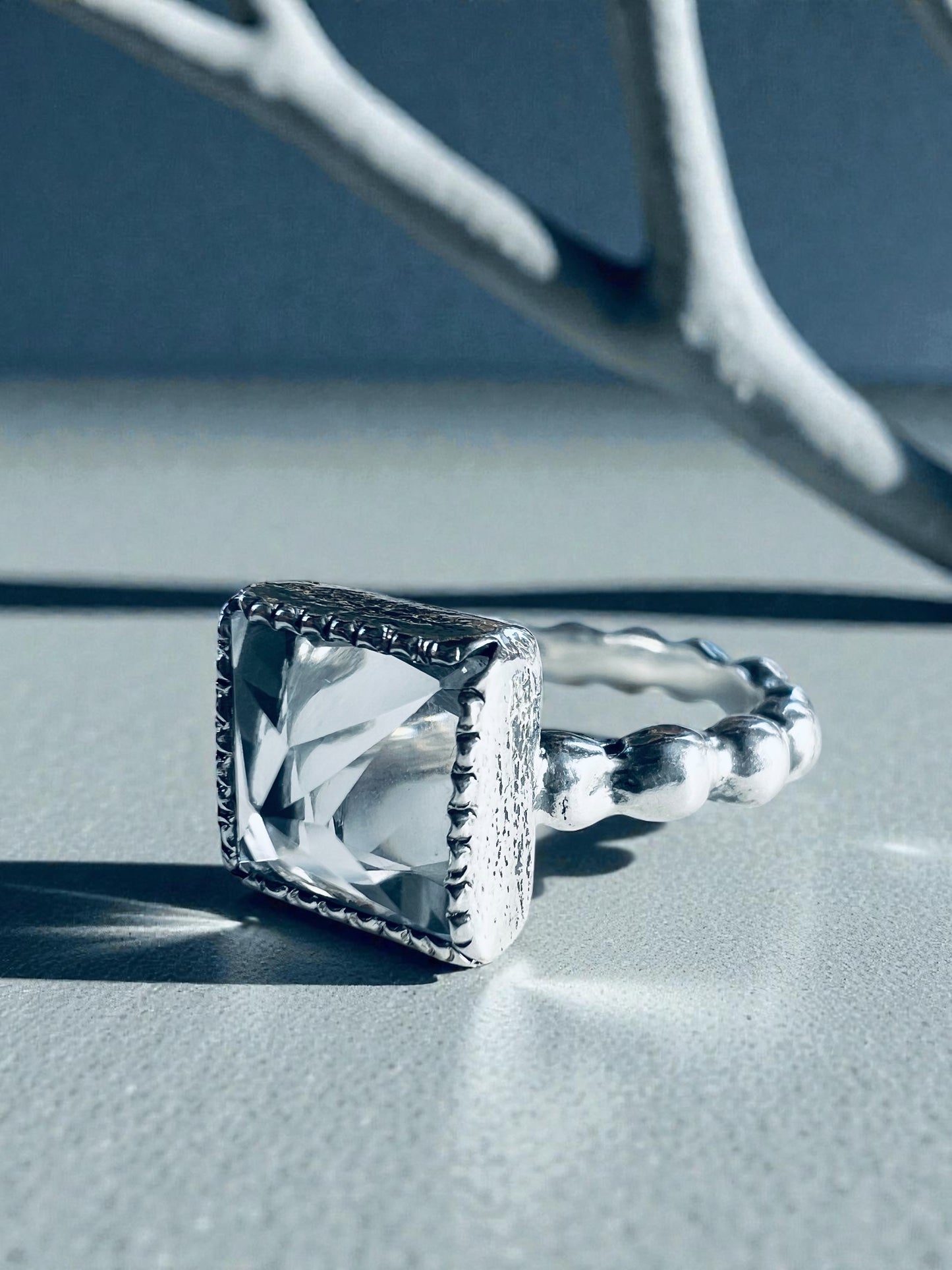 NEW ! Anillo Carolina - Talla 13.5