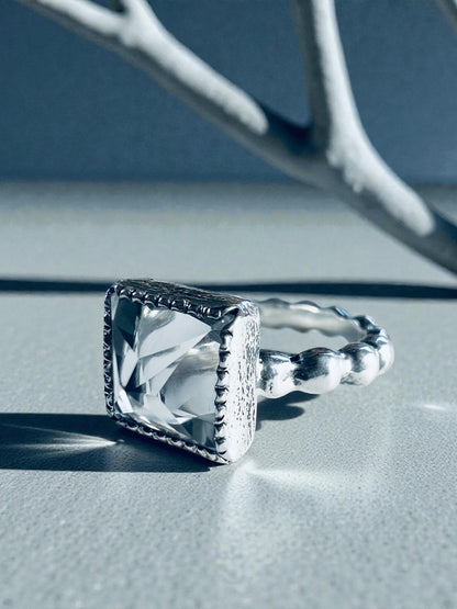 NEW ! Anillo Carolina - Talla 13.5