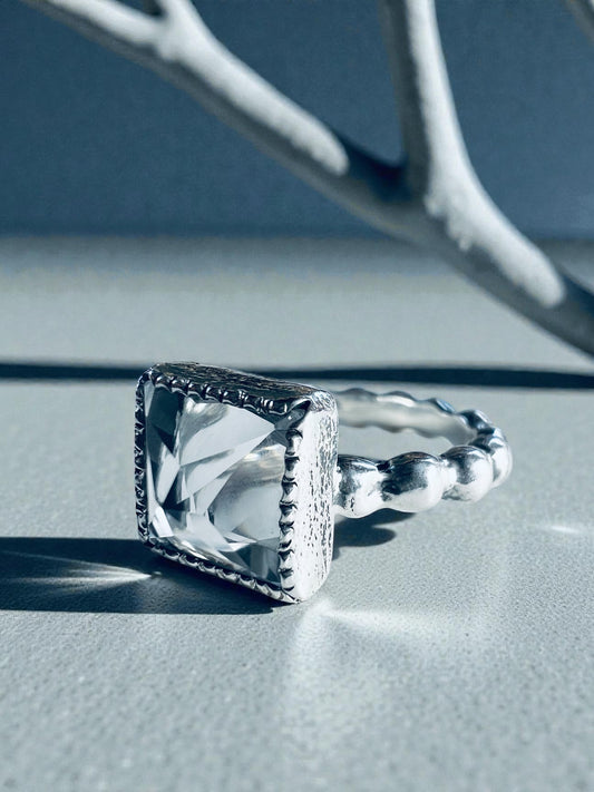 NEW ! Anillo Carolina - Talla 13.5