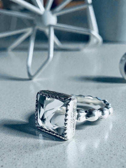 NEW ! Anillo Carolina - Talla 13.5