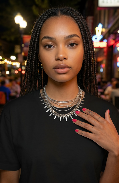 NEW! Collar ornamental rectángulos