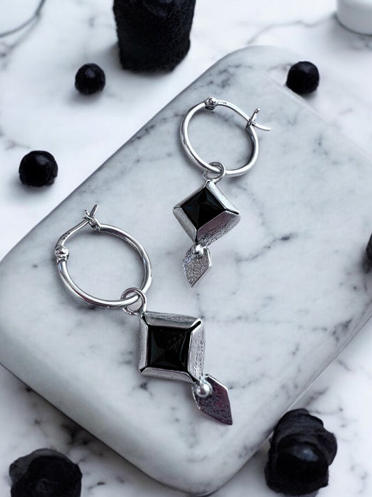 Aros Niulars Rombo Diamante