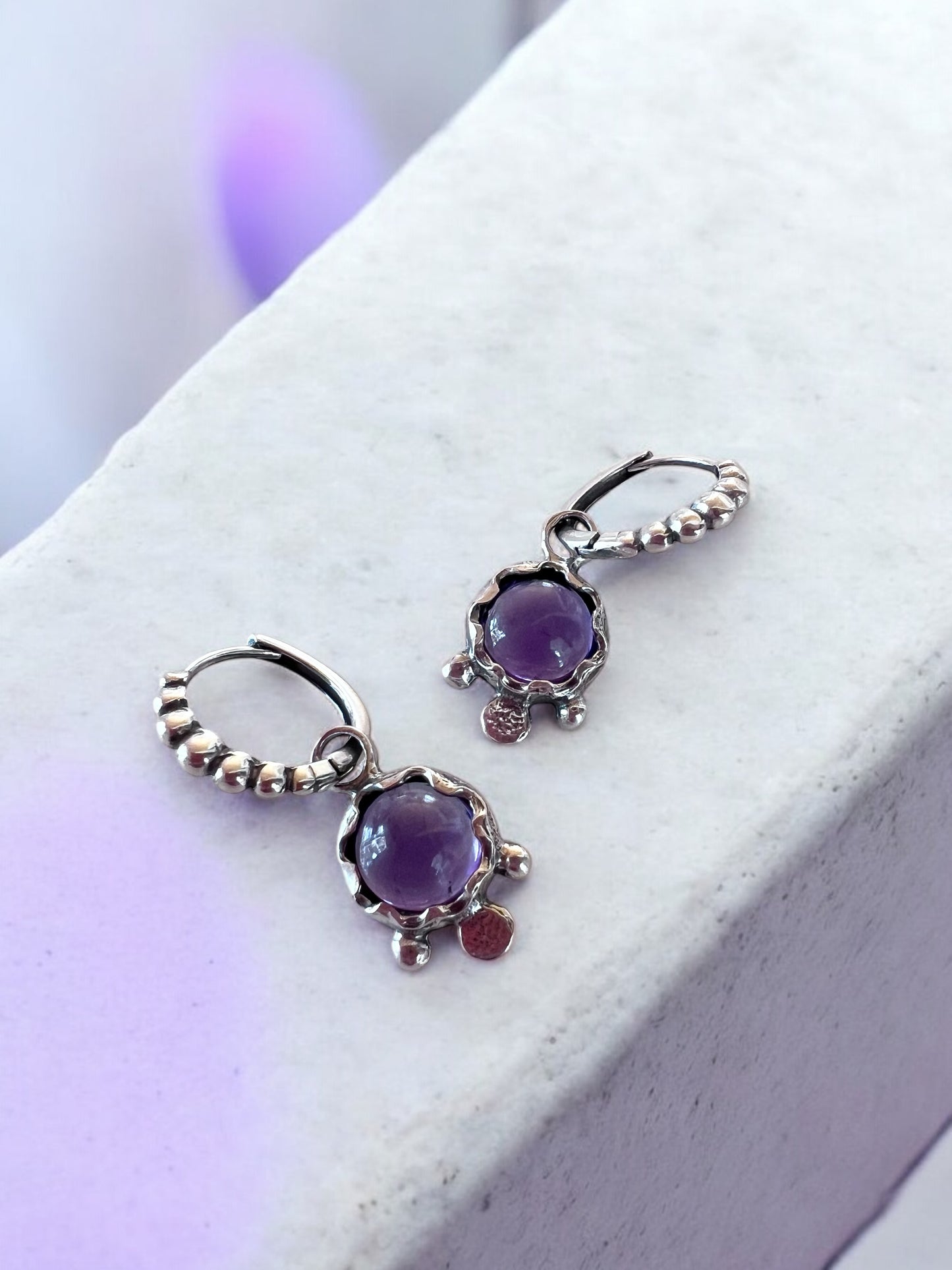 Aros Hyacinth , amatista