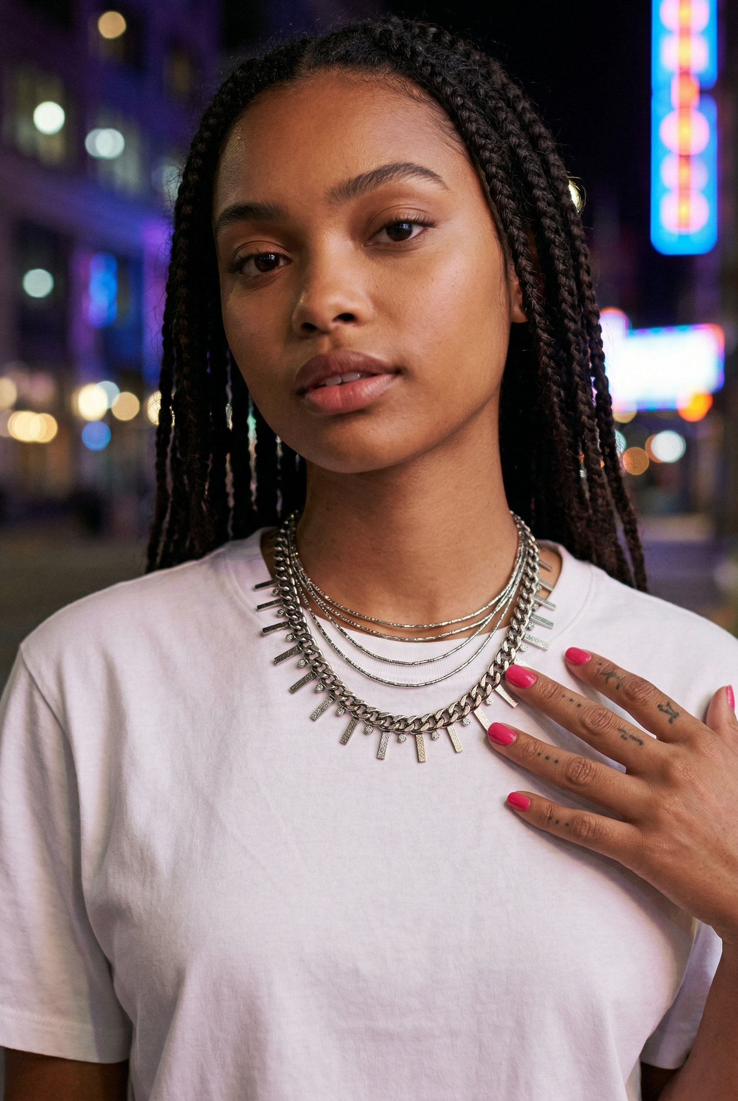 NEW! Collar ornamental rectángulos