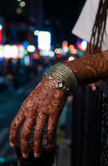 NEW! Pulsera Mostacilla Hilada fancy broche