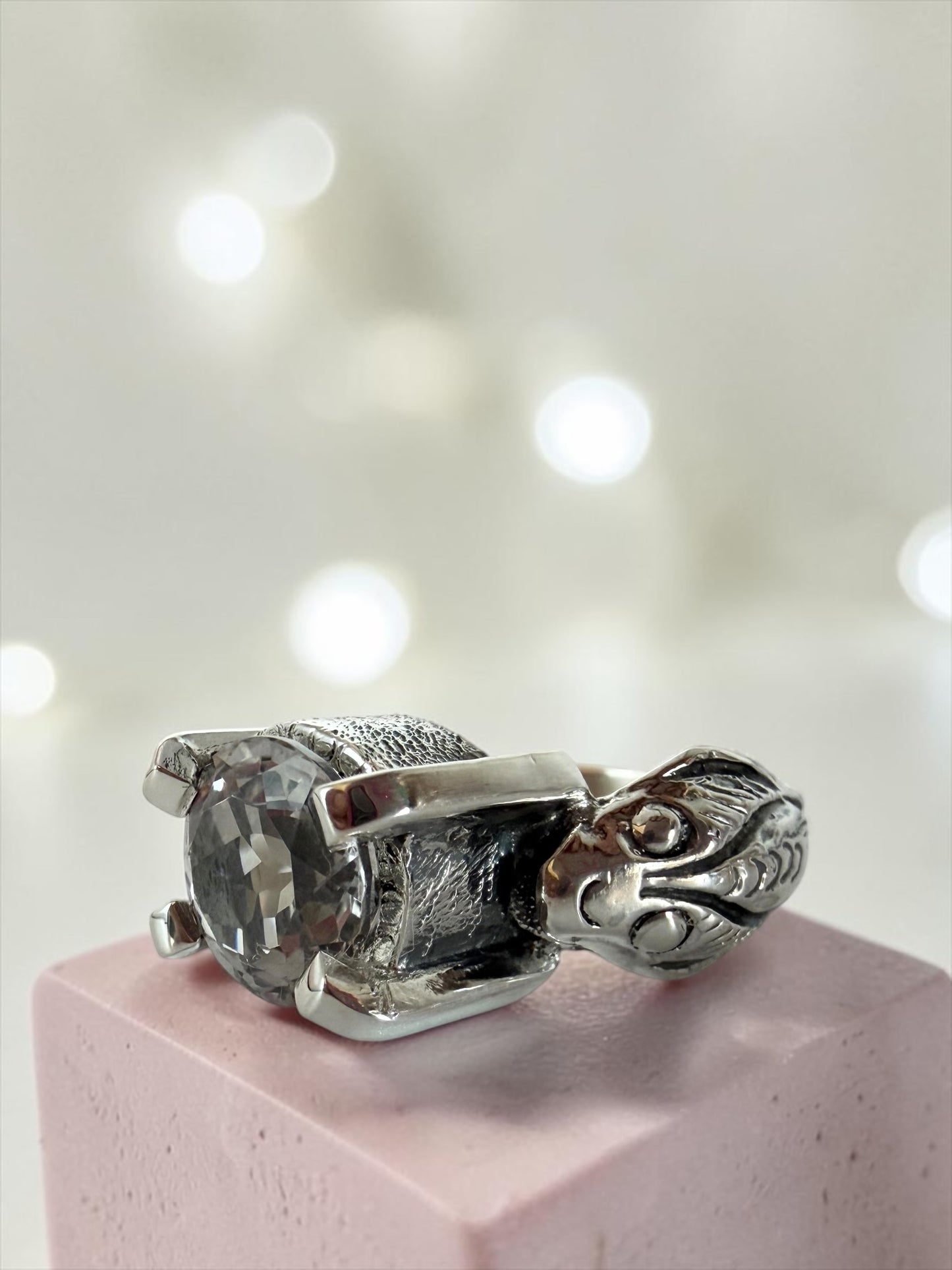NEW! Anillo Snake Pimp - Talla 17