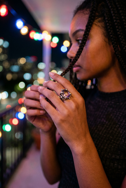 NEW! Anillo Pimp "Bridgerton" (Talla 17)