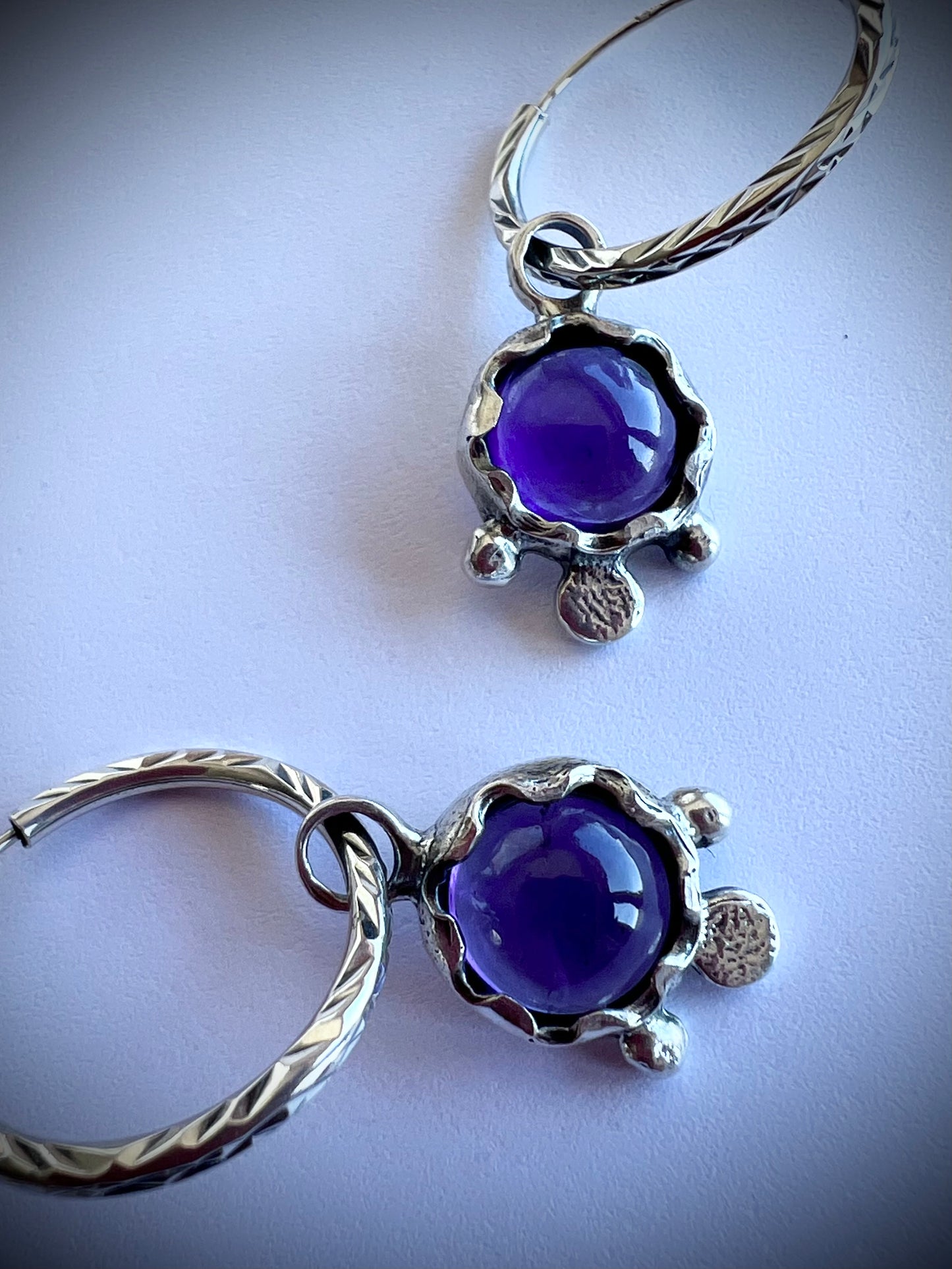 Aros Hyacinth , amatista
