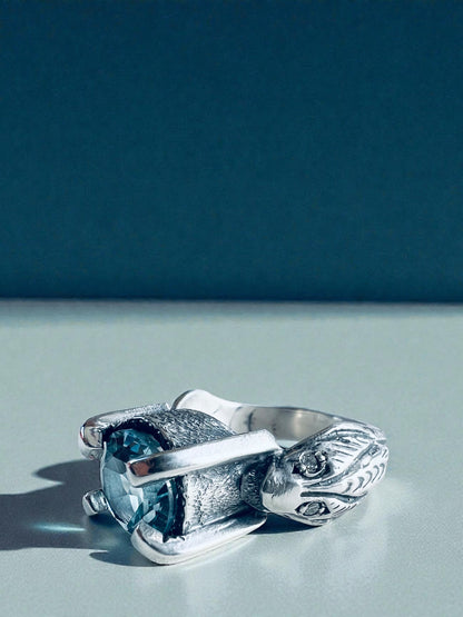 NEW ! Anillo Fancy Snake Pimp - Talla 15