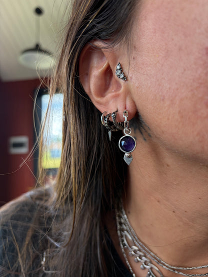 NEW! Aros Niulars Diamante (Amatista)