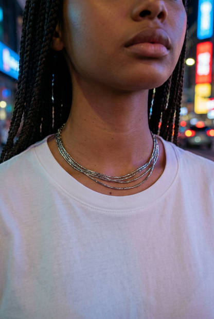 NEW! Pulsera Mostacilla Hilada fancy broche