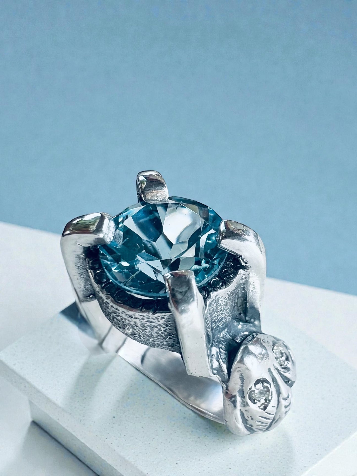 NEW ! Anillo Fancy Snake Pimp - Talla 15