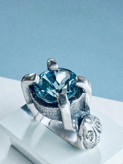 NEW ! Anillo Fancy Snake Pimp - Talla 15