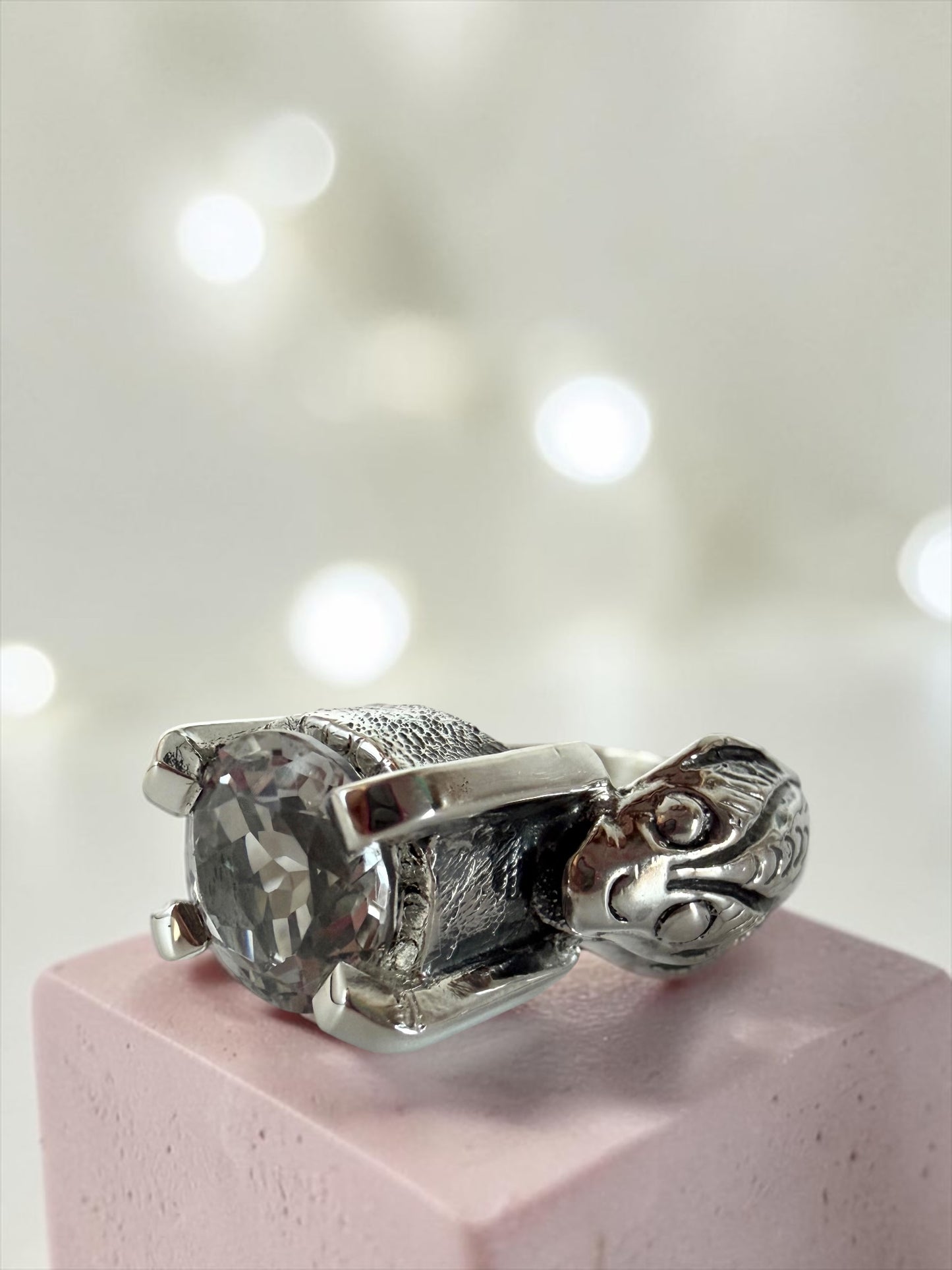 NEW! Anillo Snake Pimp - Talla 17