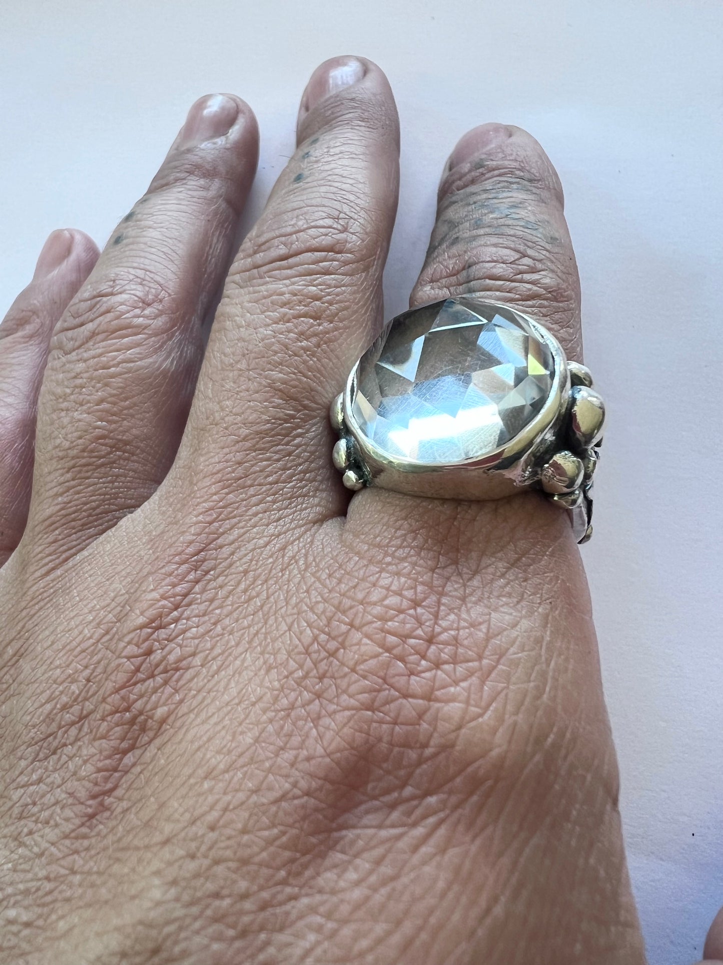 NEW! Anillo Pimp Domo - Talla 19