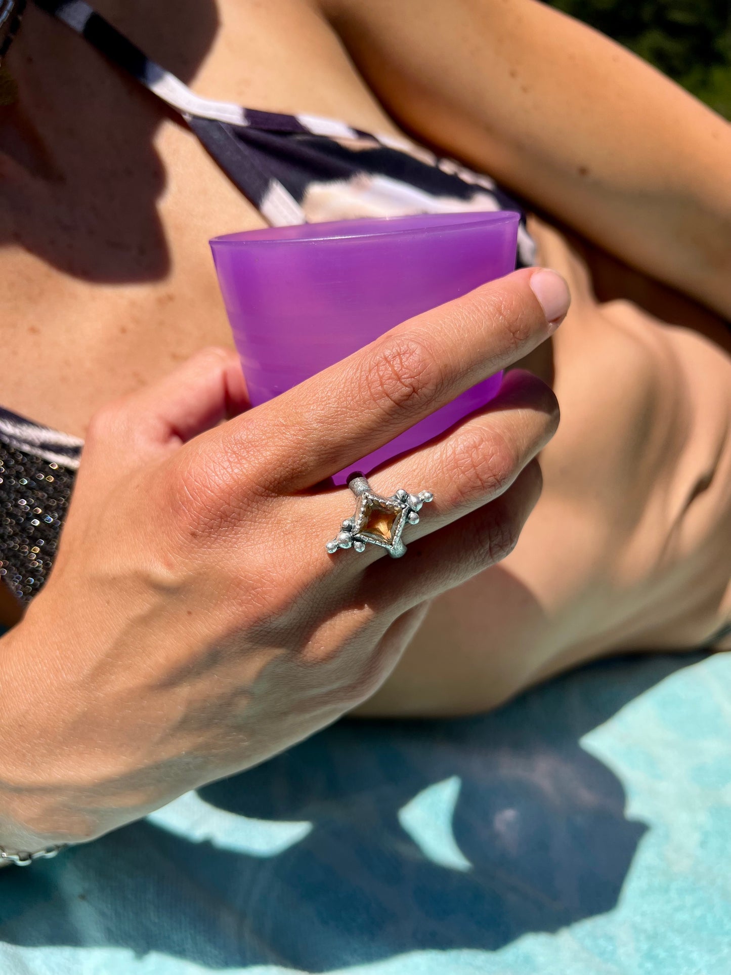 NEW! Anillo Santino - Talla 15