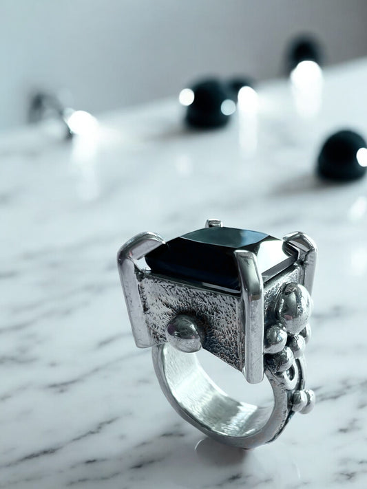 Anillo Pimp Cuadrado (Talla 14)
